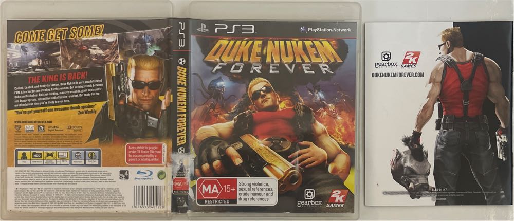 Duke Nukem Forever - Sony PlayStation 3 (PS3) (2K Games - 1) video game collectible [Barcode 5026555405928] - Main Image 4