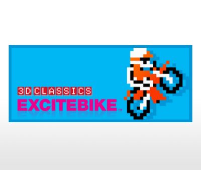 3D Classics: Excitebike - Nintendo 3DS Virtual Console (Nintendo - 1) video game collectible - Main Image 2