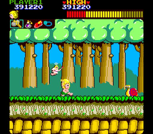 Wonderboy - Arcade (Sega) video game collectible - Main Image 2