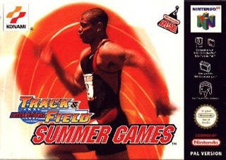 International Track and Field Summer Games - Nintendo 64 (N64) (4) video game collectible - Main Image 1