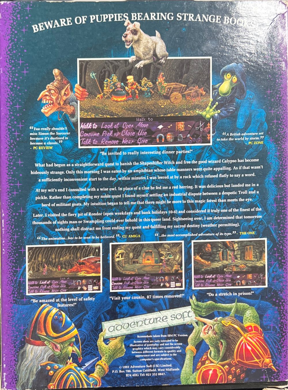 Simon The Sorcerer - Commodore Amiga (Adventure Soft) video game collectible - Main Image 2
