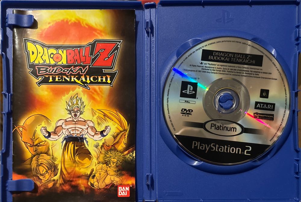 Dragon Ball Z: Budokai Tenkaichi - Sony PlayStation 2 (PS2) (Bandai - 1-2) video game collectible [Barcode 3546430120163] - Main Image 3