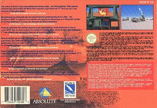 Super Battletank 2 - Nintendo Super Nintendo Entertainment System (SNES) video game collectible - Main Image 2