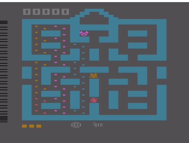 Cat Trax - Atari 2600 video game collectible - Main Image 2