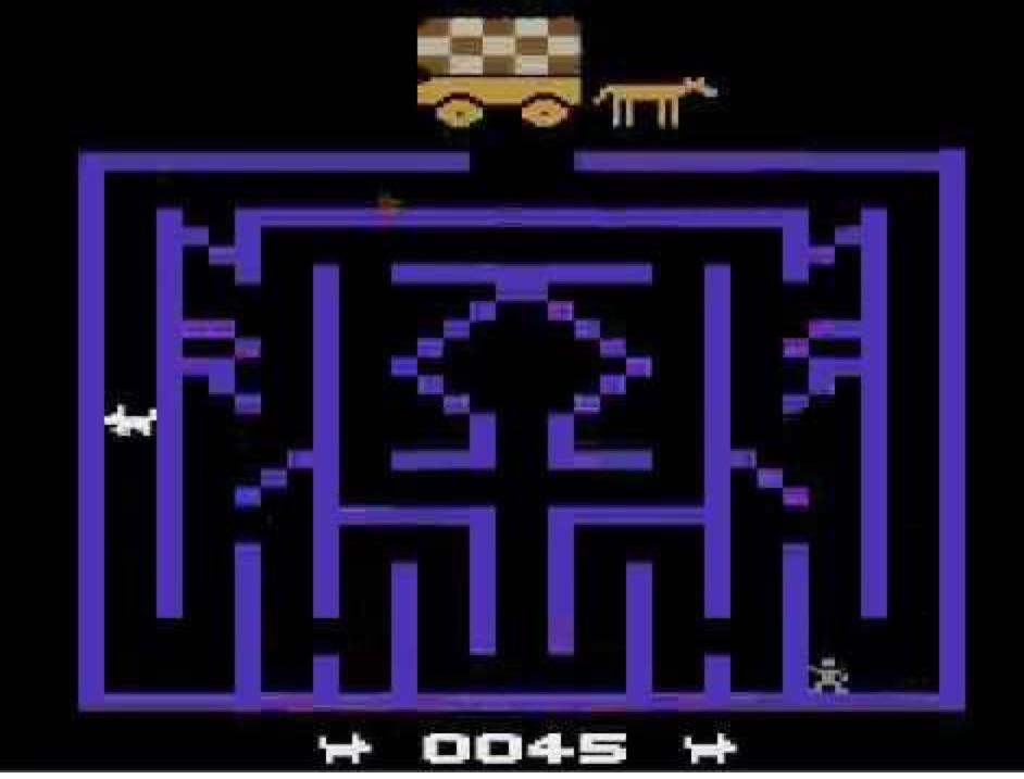 Chase The Chuck Wagon - Atari 2600 (Spectravision) video game collectible - Main Image 2