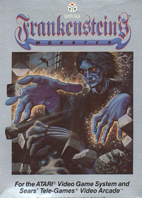 Frankenstein’s Monster - Atari 2600 (Data Age) video game collectible - Main Image 1