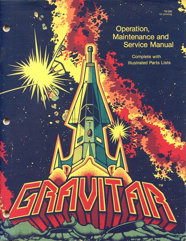 Gravitar - Arcade video game collectible - Main Image 1