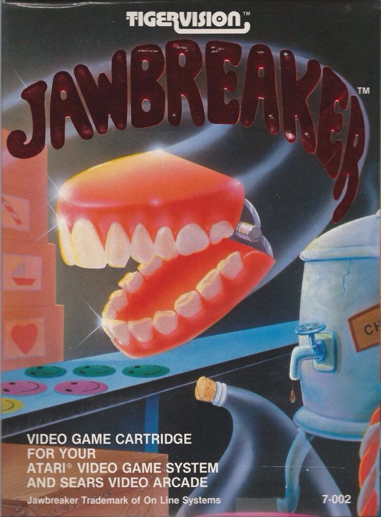 Jawbreaker - Atari 2600 video game collectible - Main Image 1