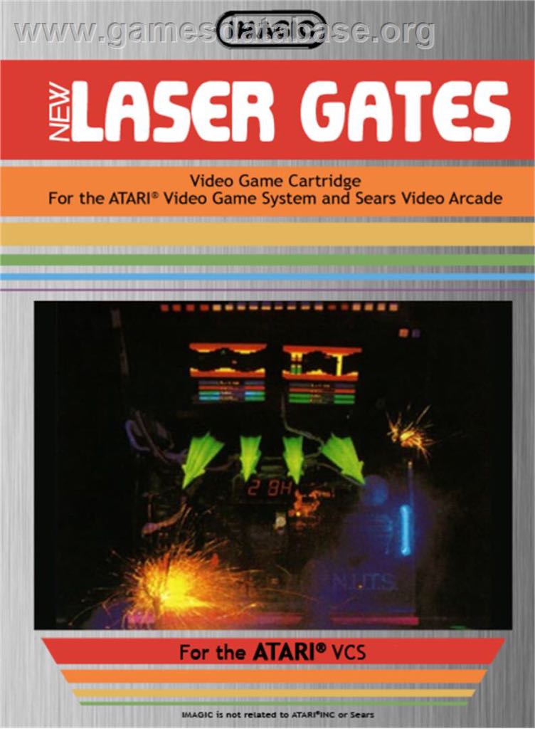 Laser Gates - Atari 2600 (Imagic) video game collectible - Main Image 1