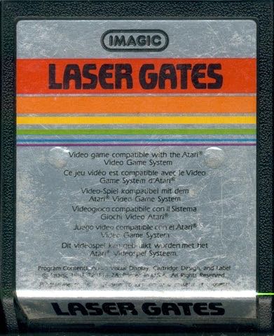 Laser Gates - Atari 2600 (Imagic) video game collectible - Main Image 3