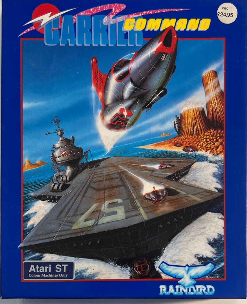 Carrier Command - Atari ST video game collectible [Barcode 5012439101154] - Main Image 3