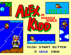 Alex Kidd In Miracle World - Sega Master System (”Sega” - 1) video game collectible [Barcode 069044096127] - Main Image 3