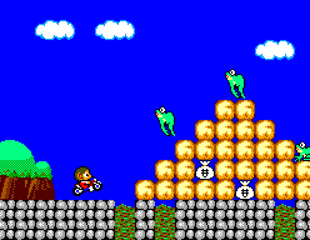 Alex Kidd In Miracle World - Sega Master System (”Sega” - 1) video game collectible [Barcode 069044096127] - Main Image 4