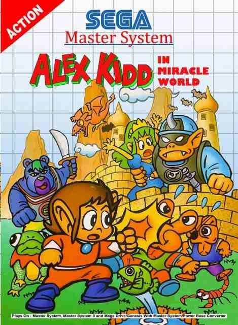 Alex Kidd In Miracle World - Nintendo Wii Virtual Console video game collectible - Main Image 1