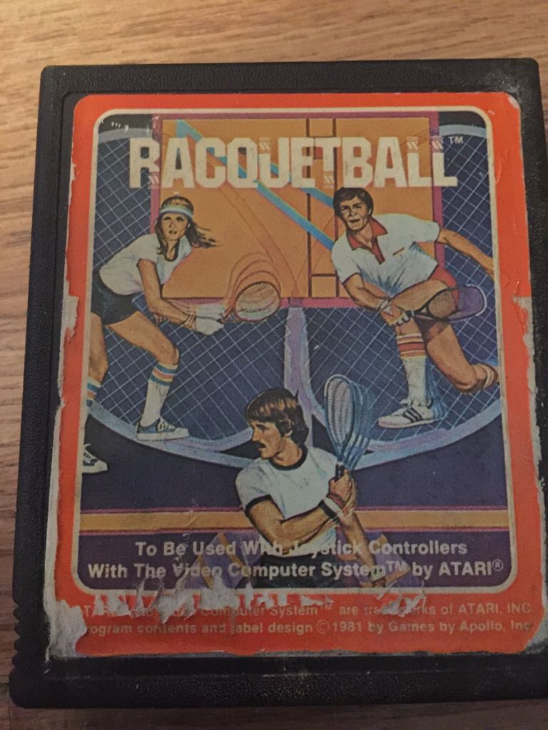 Racquetball - Atari 2600 video game collectible - Main Image 1