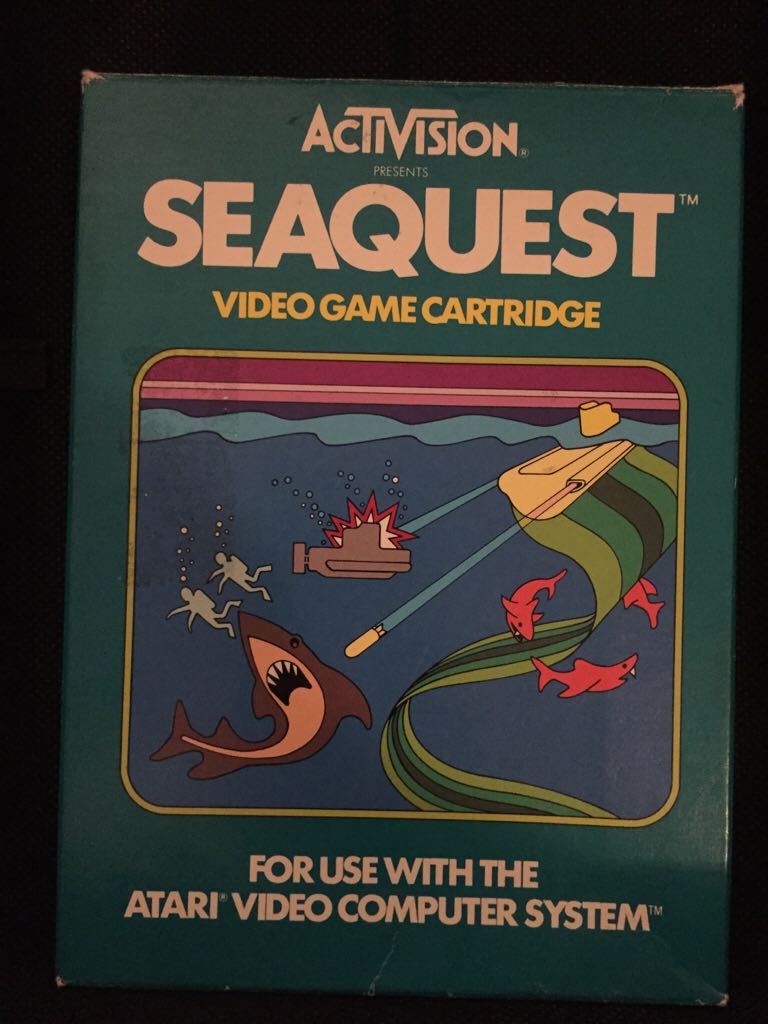 Seaquest - Atari 2600 video game collectible - Main Image 1