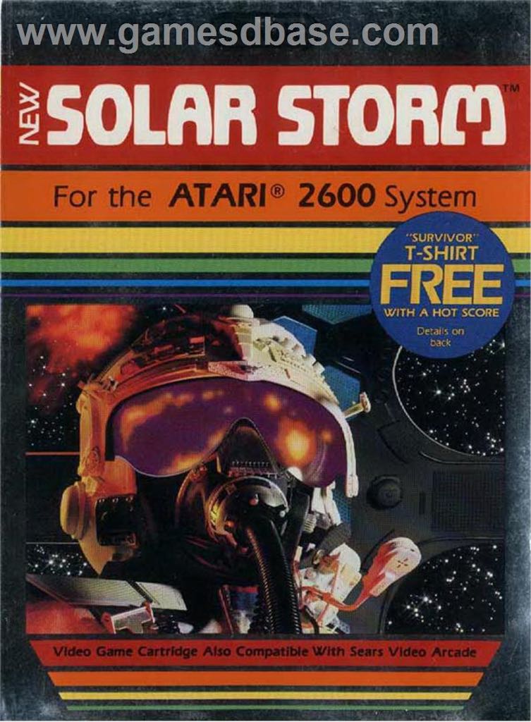 Solar Storm - Atari 2600 video game collectible - Main Image 1