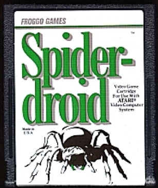 Spiderdroid - Atari 2600 (Froggo) video game collectible - Main Image 1