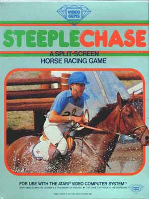 Steeplechase - Atari 2600 video game collectible - Main Image 1