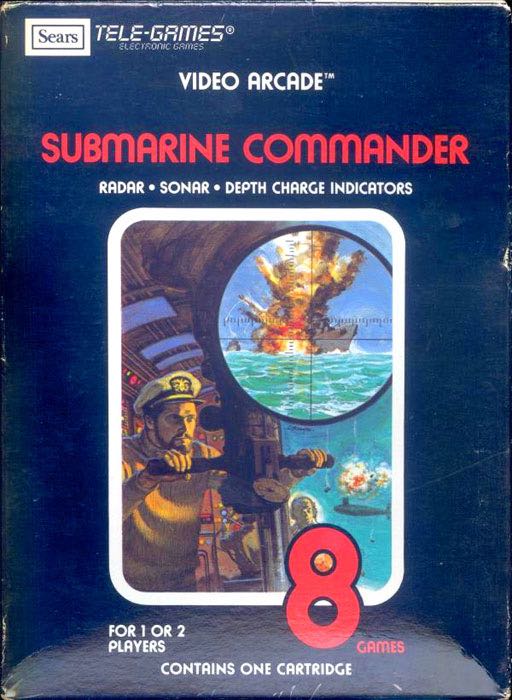 Submarine Commander - Atari 2600 video game collectible - Main Image 1