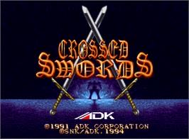 Crossed Swords - SNK Neo Geo MVS (SNK) video game collectible - Main Image 2