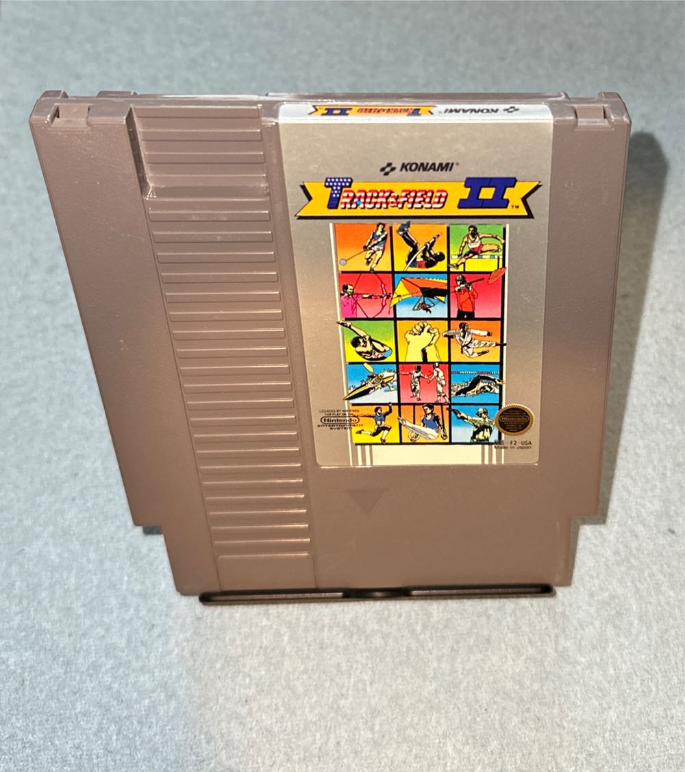 Track & Field II - Nintendo Entertainment System (NES) video game collectible - Main Image 3