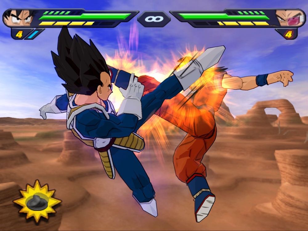 Dragon Ball Z: Budokai - Sony PlayStation 2 (PS2) (Infogrames - 2) video game collectible - Main Image 3