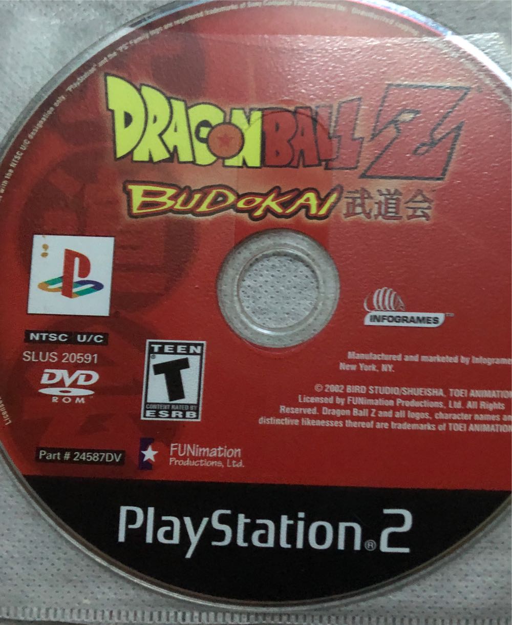 Dragon Ball Z: Budokai - Sony PlayStation 2 (PS2) (Infogrames - 2) video game collectible - Main Image 4