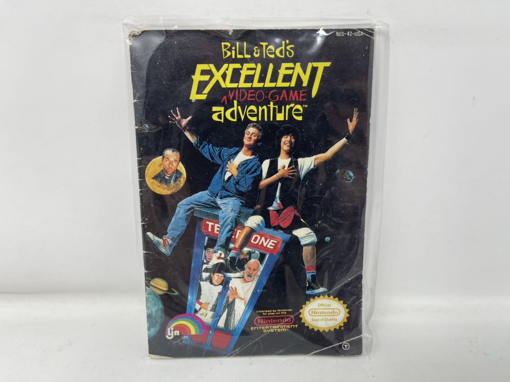 Bill & Ted’s Excellent Video Game Adventure - Nintendo Entertainment System (NES) (LJN - 1) video game collectible [Barcode 023582051697] - Main Image 4