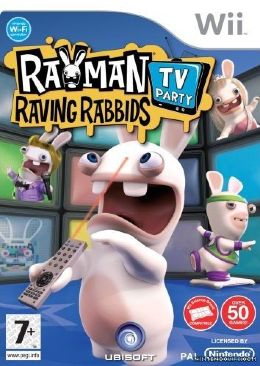 Rayman Raving Rabbids: TV Party - Nintendo Wii (4) video game collectible [Barcode 3307211615601] - Main Image 1