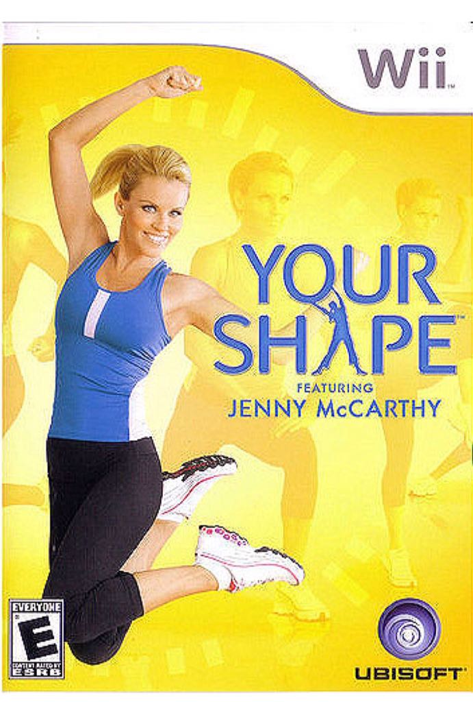 YOUR SHAPE featuring Jenny McCarthy - Nintendo Wii video game collectible - Main Image 1