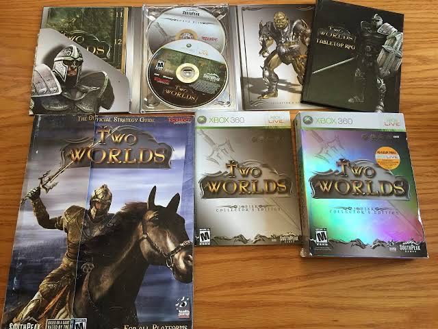 Two Worlds - Collector’s Edition - Microsoft Xbox 360 (South Peak Games - 1) video game collectible [Barcode 5060112740916] - Main Image 2