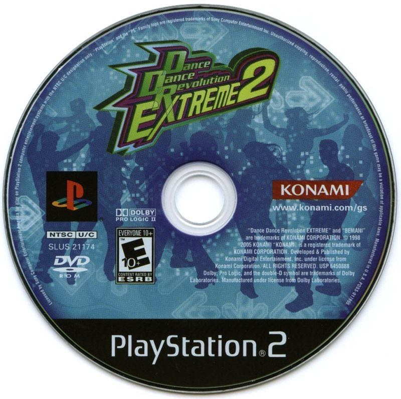 Dance Dance Revolution Extreme 2 - Sony PlayStation 2 (PS2) (Konami - 2) video game collectible [Barcode 083717201281] - Main Image 3