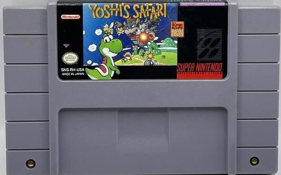 Yoshi’s Safari - Nintendo Super Nintendo Entertainment System (SNES) (Nintendo - 1) video game collectible - Main Image 4