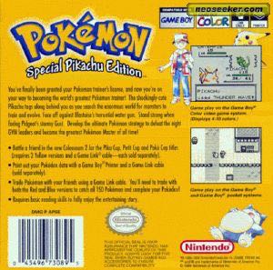 Pokemon Yellow Version - Nintendo Game Boy (Nintendo - 1) video game collectible - Main Image 2
