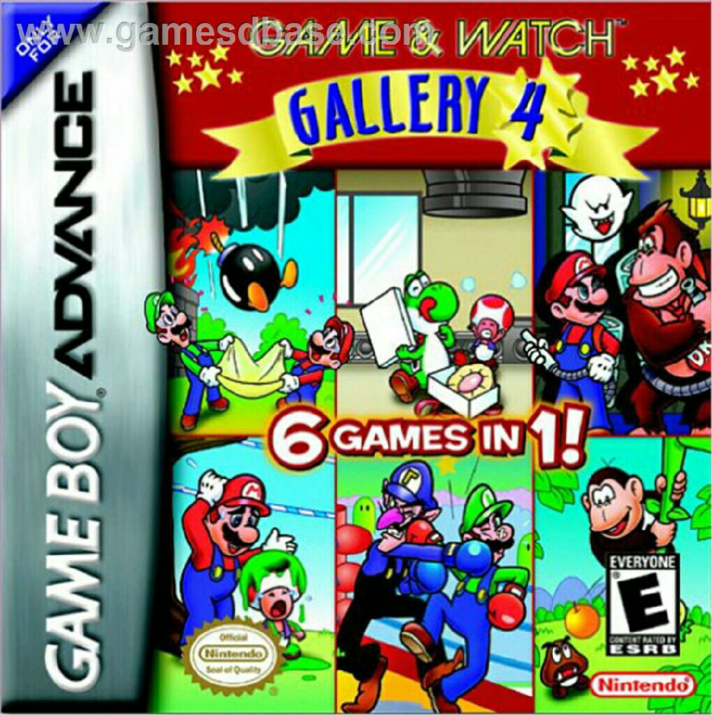 Game & Watch Gallery 4 - Nintendo Game Boy Advance (GBA) (Nintendo - 1) video game collectible - Main Image 1