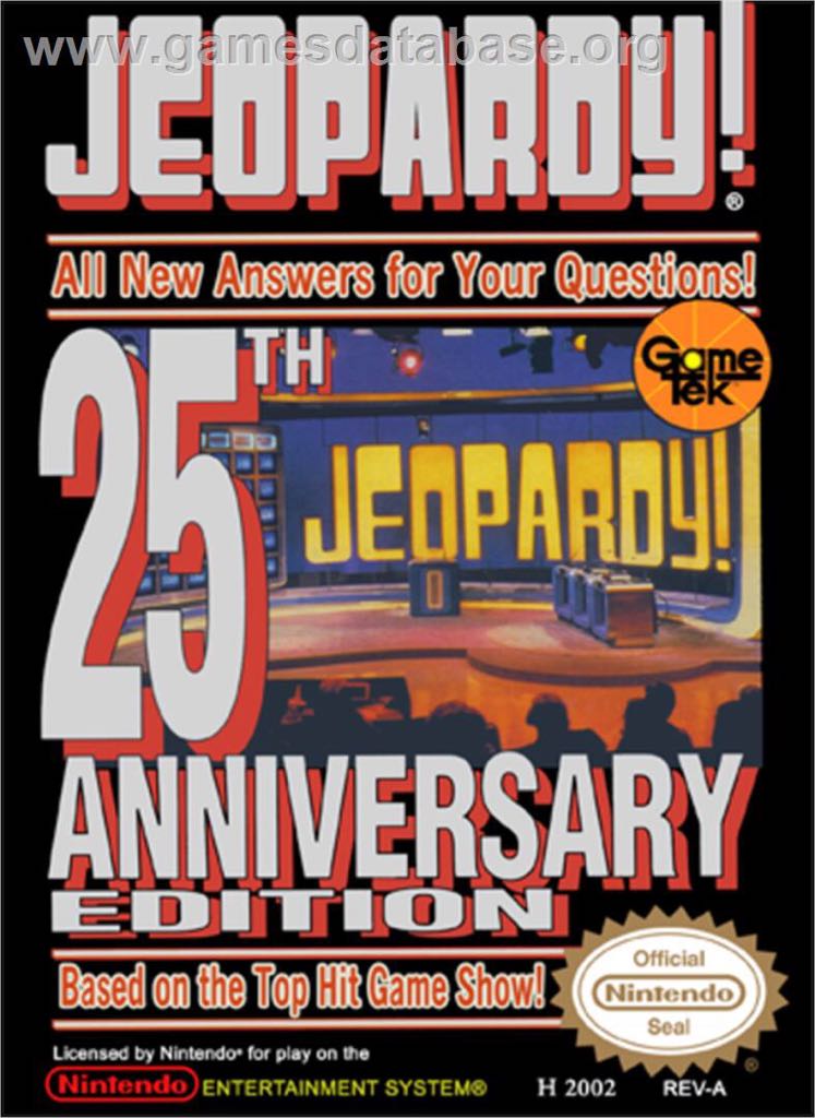 Jeopardy! 25th Anniversary Edition - Nintendo Entertainment System (NES) video game collectible - Main Image 1