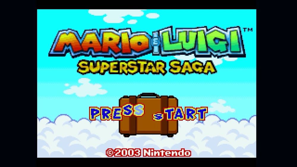 Mario & Luigi: Superstar Saga - Nintendo Game Boy Advance (GBA) (Nintendo - 1) video game collectible - Main Image 3