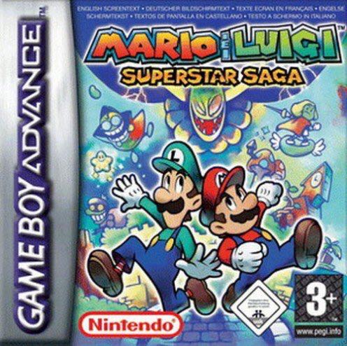 Mario & Luigi: Superstar Saga - Nintendo Game Boy Advance (GBA) (Nintendo - 1) video game collectible - Main Image 1