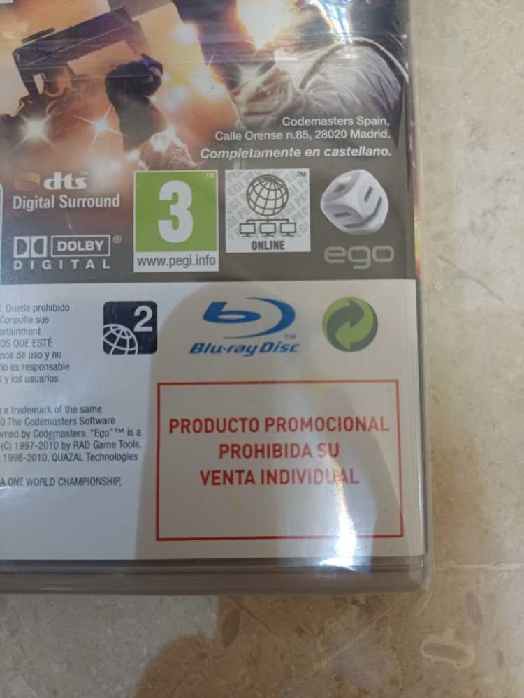 F1 2010 - Sony PlayStation 3 (PS3) (Codemasters - 1) video game collectible [Barcode 7892110111652] - Main Image 4