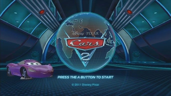Cars 2 - Nintendo Wii (Disney/Pixar - 1-4) video game collectible [Barcode 712725021238] - Main Image 4