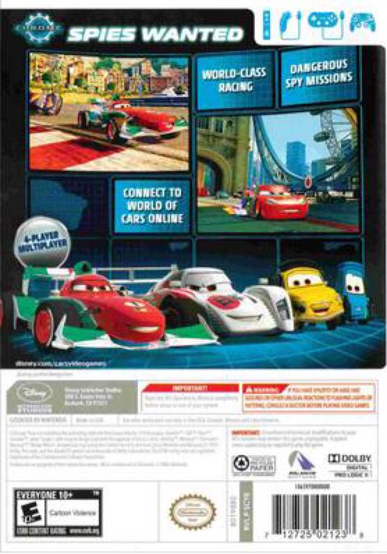 Cars 2 - Nintendo Wii video game collectible [Barcode 8717418308988] - Main Image 2