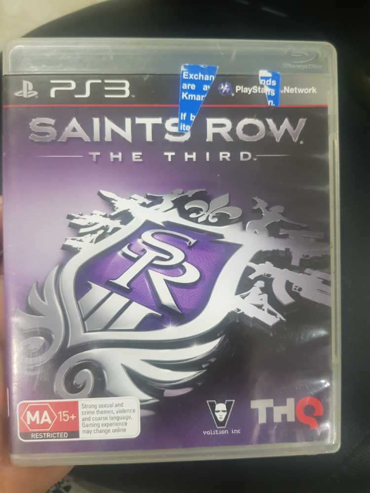 Saints Row: The Third - Sony PlayStation 3 (PS3) (THQ - 1) video game collectible [Barcode 4005209154048] - Main Image 3