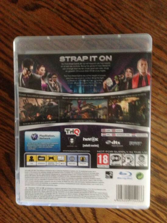 Saints Row: The Third - Sony PlayStation 3 (PS3) (THQ - 1) video game collectible [Barcode 4005209154086] - Main Image 2