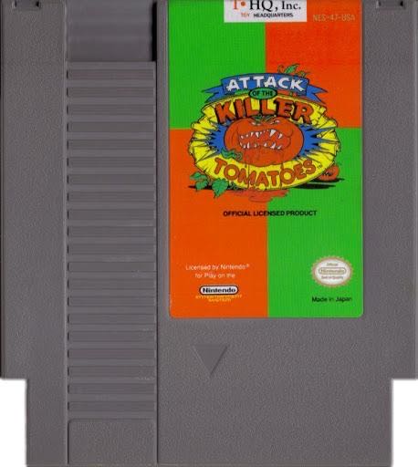 Attack Of The Killer Tomatoes - Nintendo Entertainment System (NES) (THQ - 1) video game collectible - Main Image 3