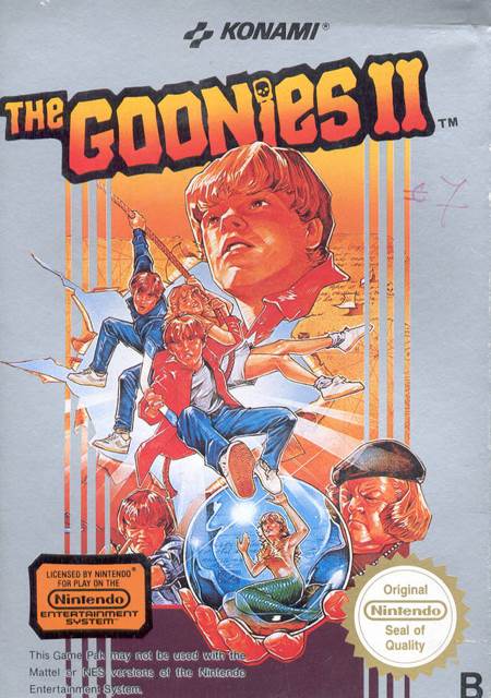 The Goonies II - Nintendo Entertainment System (NES) (Konami) video game collectible - Main Image 1