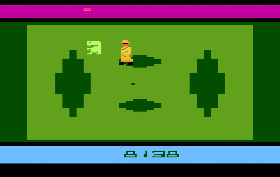 E.T. The Extra-Terrestrial - Atari 2600 (Atari - 1) video game collectible [Barcode 035673009944] - Main Image 4
