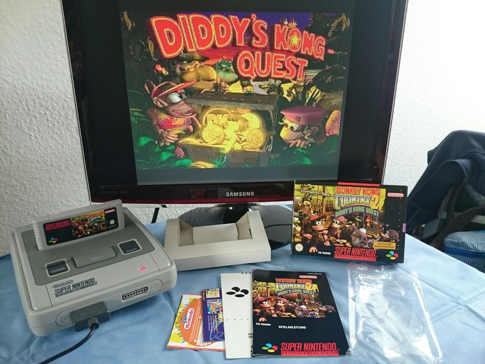 Donkey Kong Country 2: Diddy’s Kong Quest - Nintendo Super Nintendo Entertainment System (SNES) (Só Cartucho) video game collectible - Main Image 2