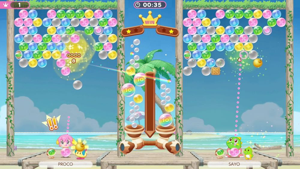 Puzzle Bobble Pocket - Sony PlayStation Portable (PSP) (Taito - 1) video game collectible [Barcode 4988611204177] - Main Image 4