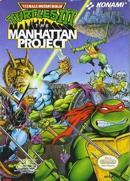 Teenage Mutant Ninja Turtles III: Manhattan ’s Project - Nintendo Entertainment System (NES) video game collectible - Main Image 1